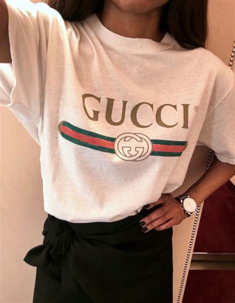 gucci tee shirt femme